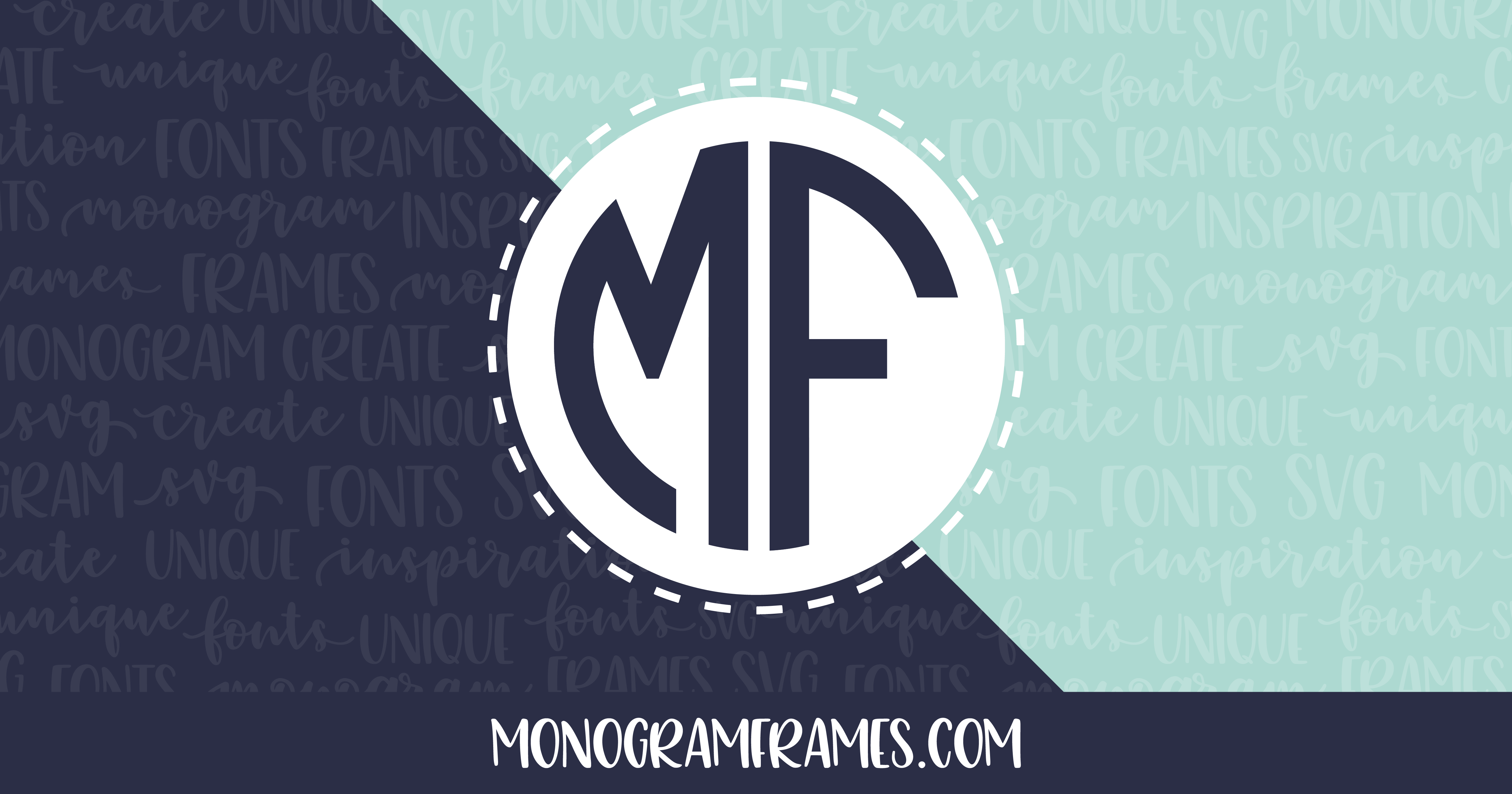 Download Free Monogram Frames Create Your Free Monogram SVG Cut Files